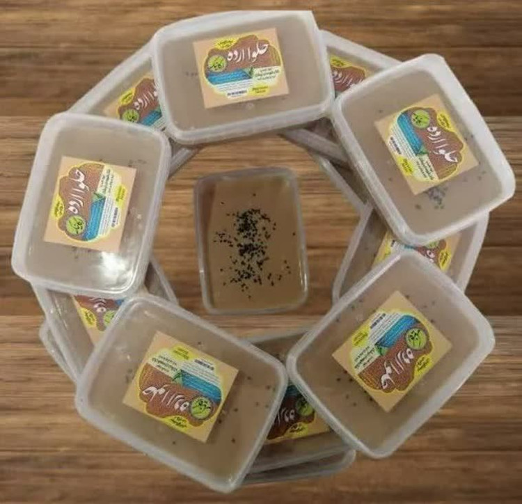 حلوا ارده عسلی طبیعی و ارگانیک